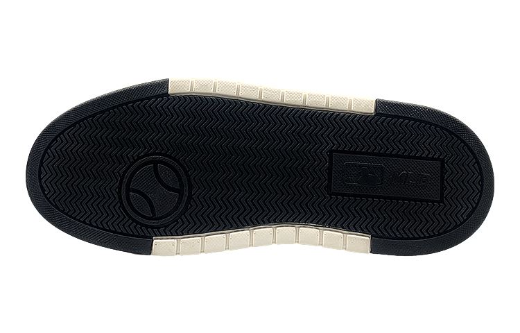 MLB Chunky Liner Low-Top Skateboard Shoes Unisex Black White