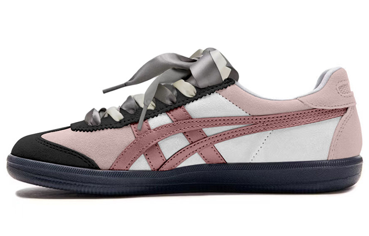 Onitsuka Tiger Tokuten Anti Slip Wear Resistant Low Top Skateboard Shoes Unisex Pink Black