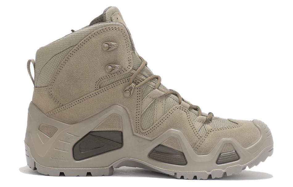 Lowa ZEPHYR GTX MID Cushioning, Abrasion Resistant, And Waterproof Mid top Mountaineering Shoes Men's Light Brown