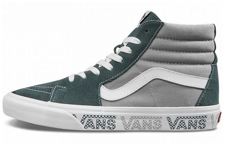 Vans Sk8 Hi Grey Green