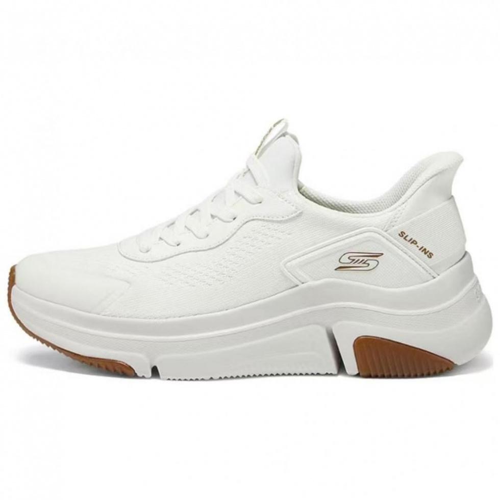 Skechers Bob's Anti-Slip Wear-Resistant Low-Top Casual Shoes Men's White