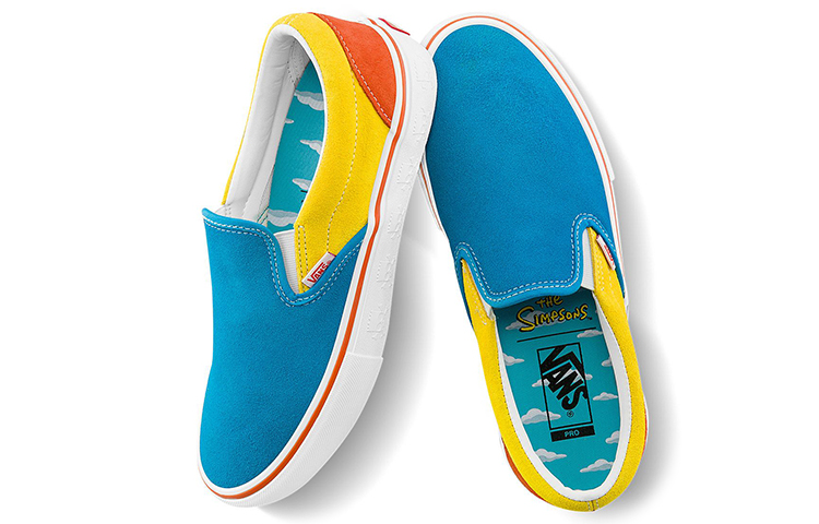 Vans The Simpsons X Slip On Pro 'Bart' купить в интернет-магазине Yoocart с быстрой доставкой по России.