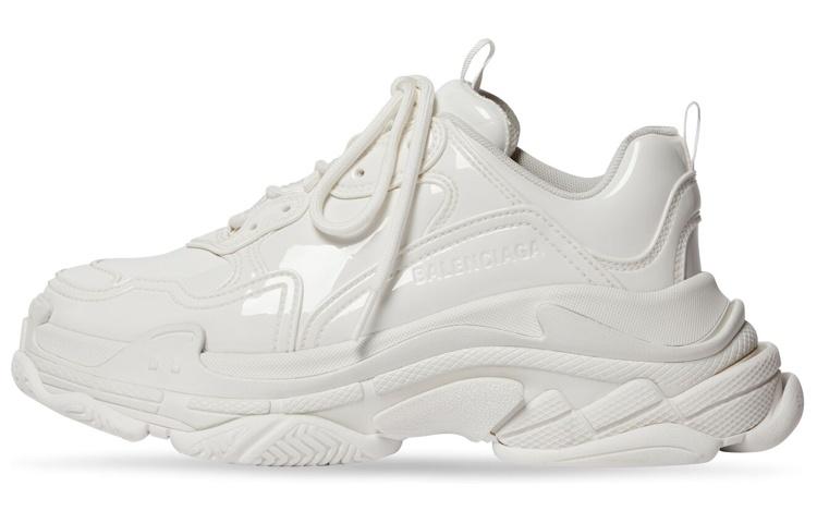 Balenciaga Triple S Sneakers 'White Rubber' Women's