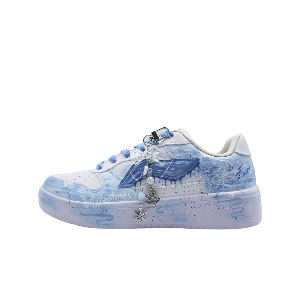 LiNing Pontoon Boats Coverage Lightweight And Breathable Low Top Skateboard Shoes Unisex Sky Blue