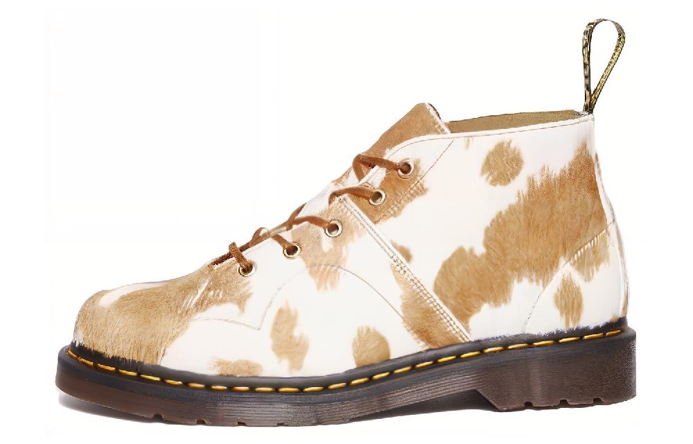 Dr. Martens Church Hair On Monkey Boot 'Cow Print'