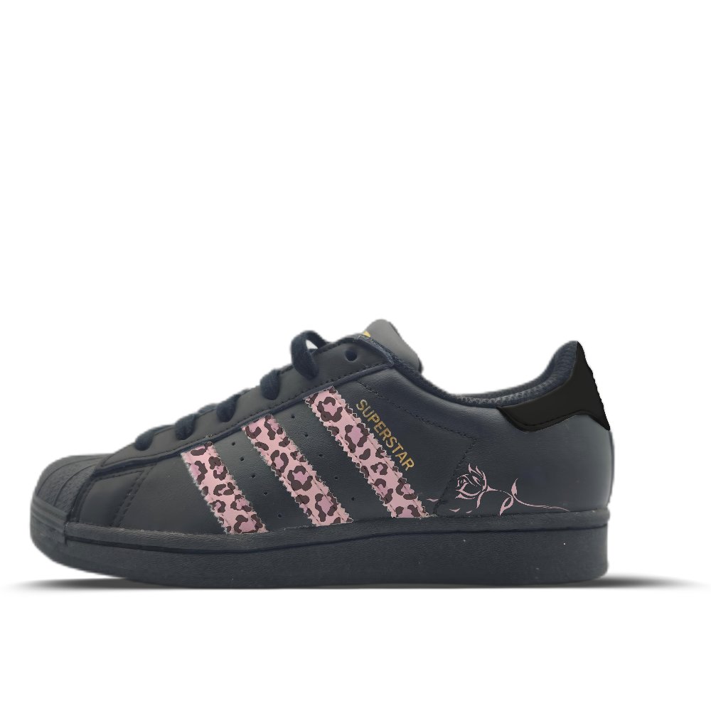 Adidas Originals SUPERSTAR Low Top Skateboard Shoes Unisex Black