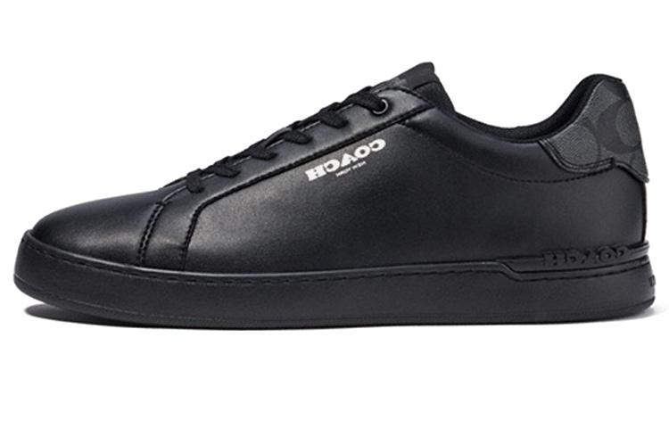 COACH Low Top Stylish Skateboarding Shoes Men's Black