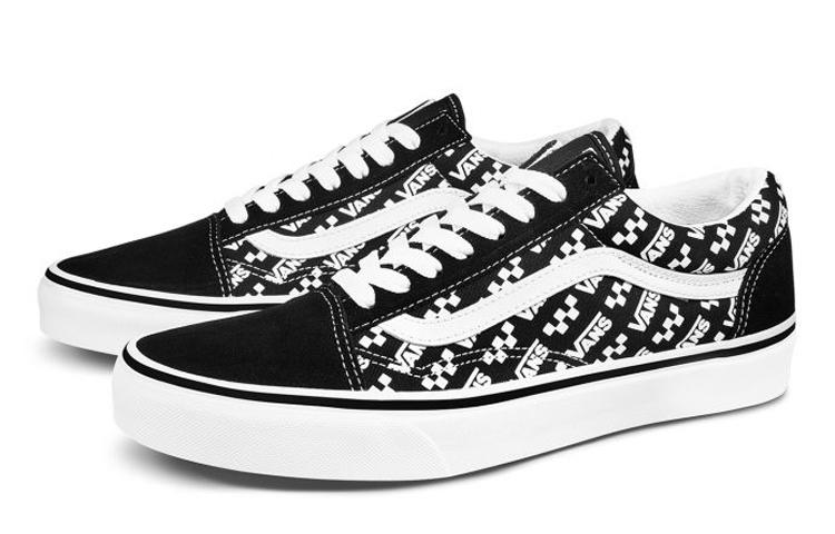 Old Skool Vans 'Logo Repeat Black'