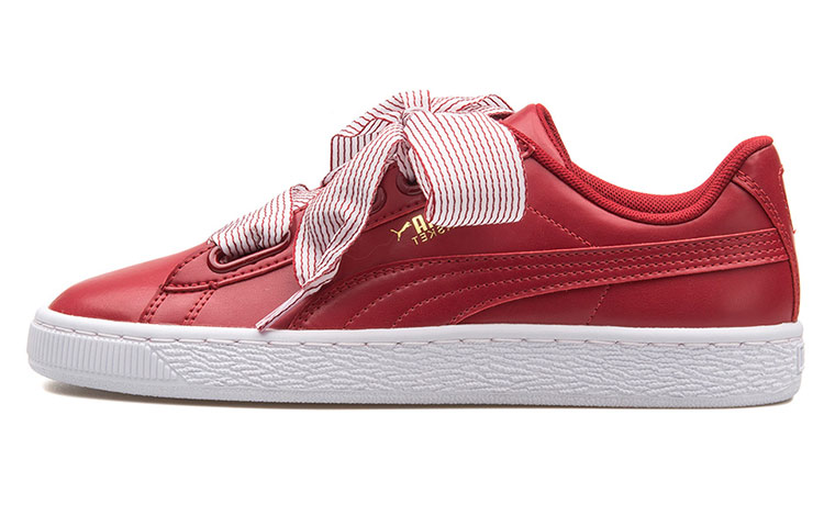 PUMA Enzobasket Heart Shoes Red/White Women's
