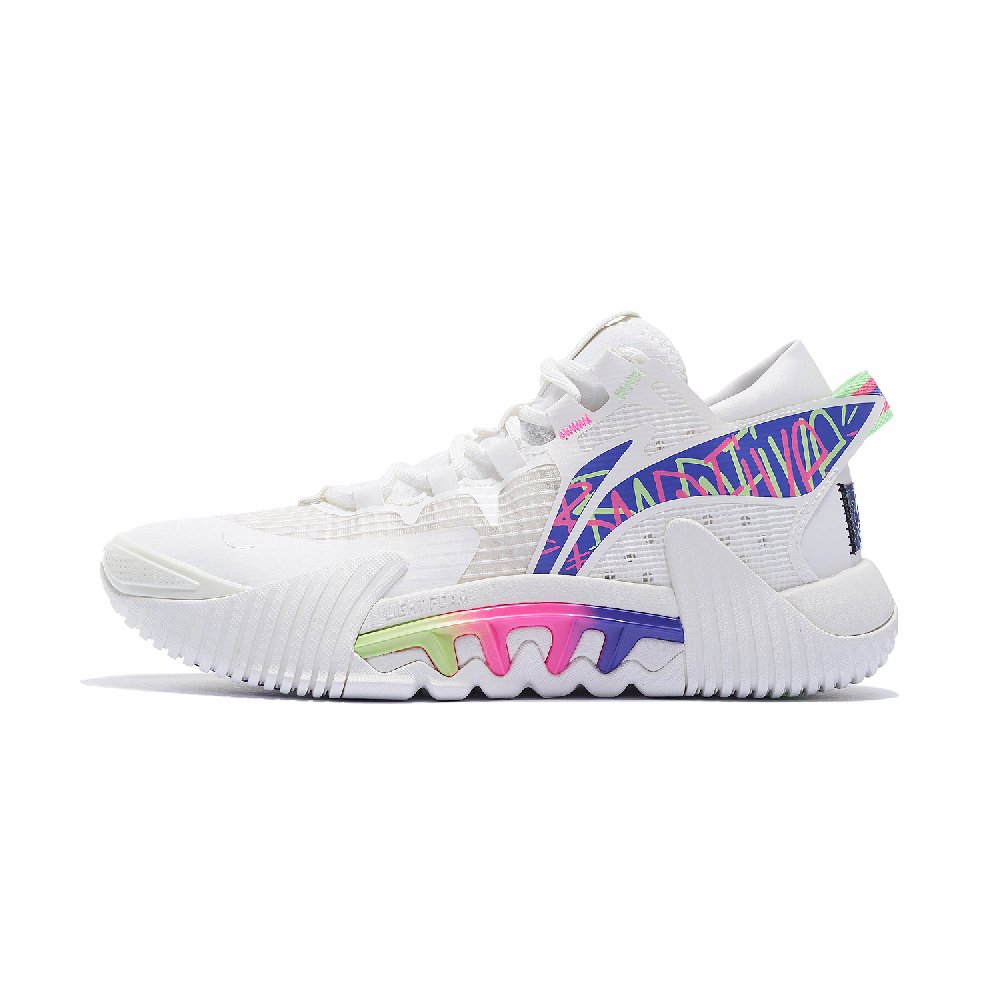 LINING Badfive 2 Low Basketball Shoes Men's Low top Ecru