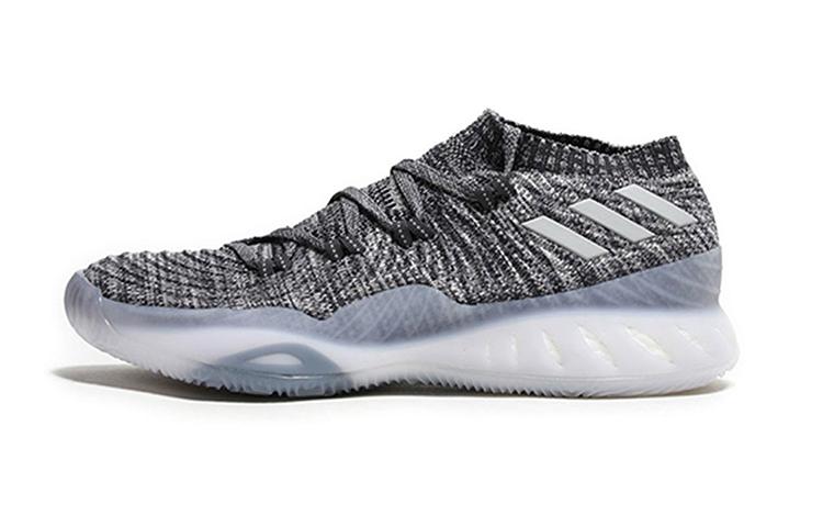 Adidas Crazy Explosive Anti-Slip Wear-Resistant Low-Top Basketball Shoes Men's Gray
