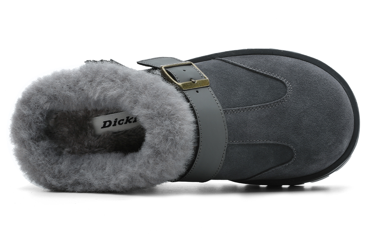 Dickies Rubber Sole Quiet Abrasion-Resistant Slip-Resistant Antibacterial Massage Wrap-toe Slippers Women's Gray купить в интернет-магазине Yoocart с быстрой доставкой по России.