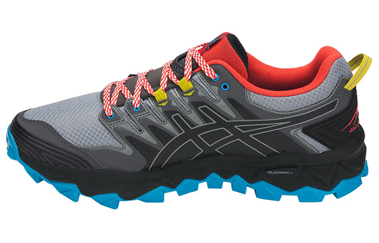 Asics Gel FujiTrabuco 7 'Black Red Blue'