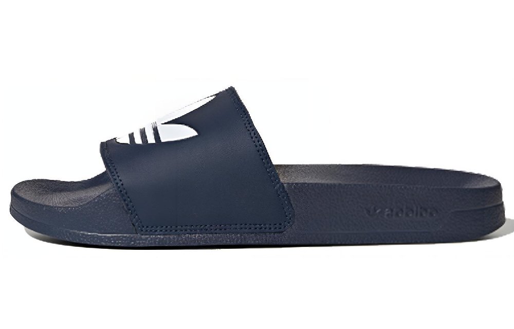 Adilette Adidas Originals Lite Slides 'Trefoil Logo Collegiate Navy'