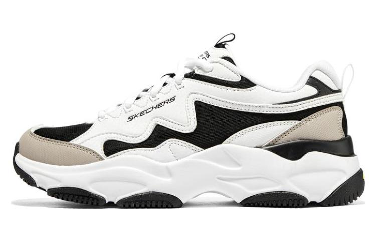 Skechers Lander S Shoes 'White Black Beige' Women's