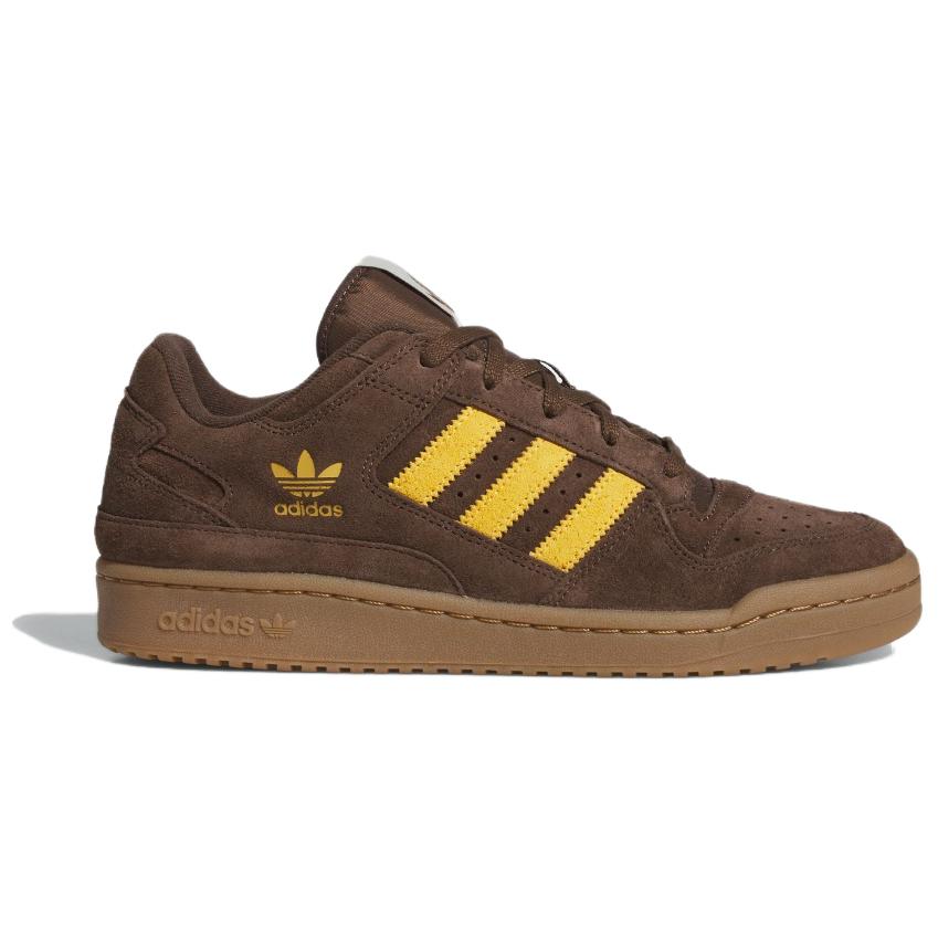 Adidas Forum Low Cl Brown Preloved Yellow