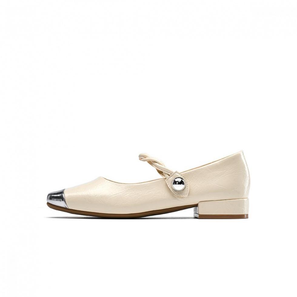 EBLAN Mary Jane Shoes Women's Beige