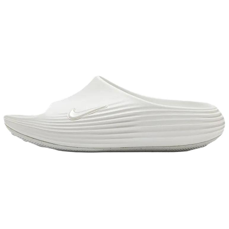 Nike ReactX Rejuven8 Slip Resistant Abrasion Resistant Slide Slippers Women's White