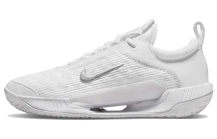Nike Court Zoom Nxt 'White Metallic Silver' Women's