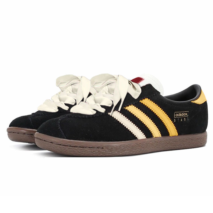 Adidas Originals Stadt Slip Resistant Low Top Skateboard Shoes Unisex Yellow Black купить в интернет-магазине Yoocart с быстрой доставкой по России.