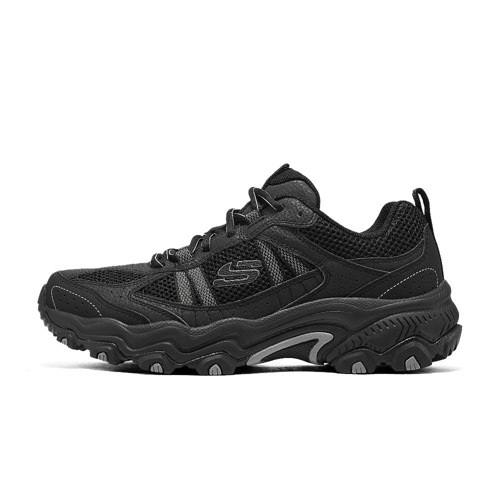 Skechers OUTDOOR MENS Abrasion Resistant Low Top Hiking Shoes Men's Black