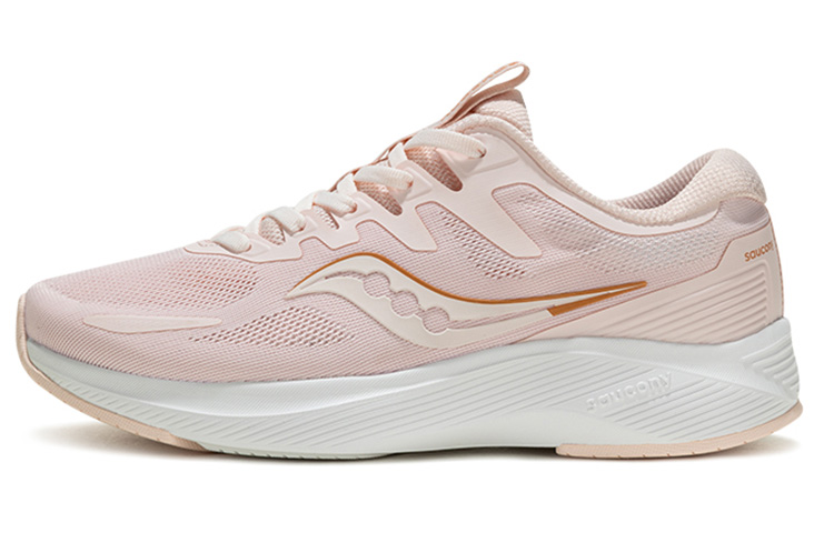 Saucony Lancer Shock Absorbers Slip Resistant Breathable Low top Casual Running Shoes Women's Pink