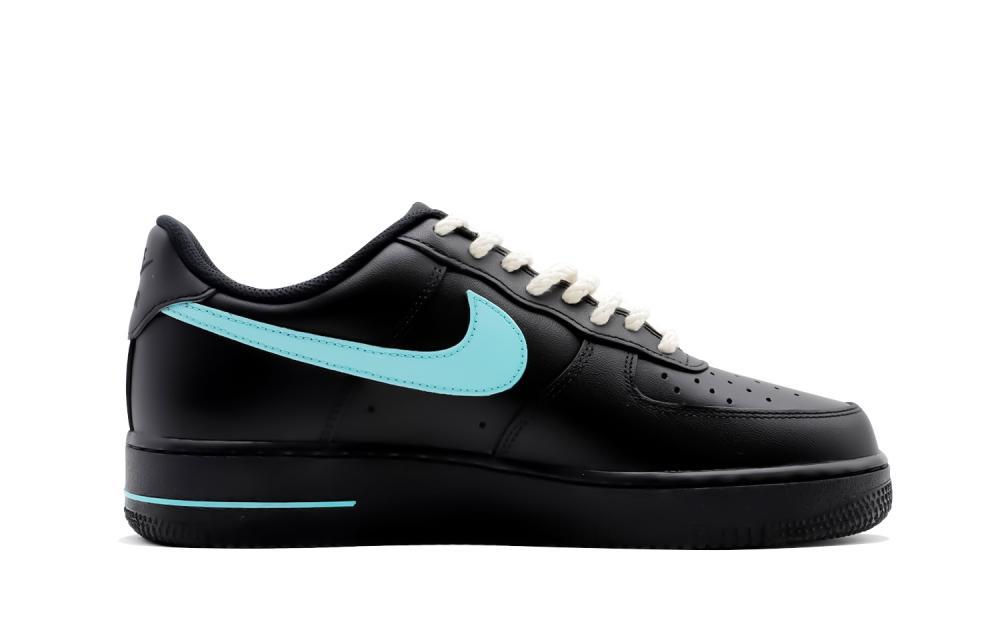 Nike Air Force 1 Skateboard Shoes Women's Low top Black/Blue купить в интернет-магазине Yoocart с быстрой доставкой по России.