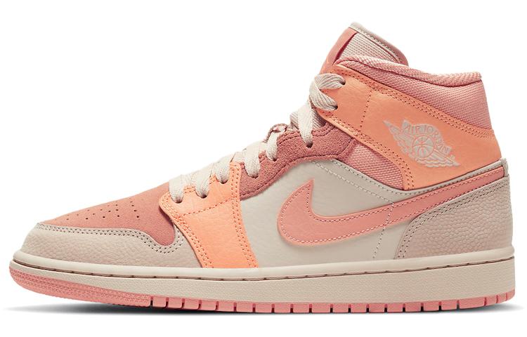 Jordan Air Jordan 1 Винтажные баскетбольные кроссовки MID Top Женские