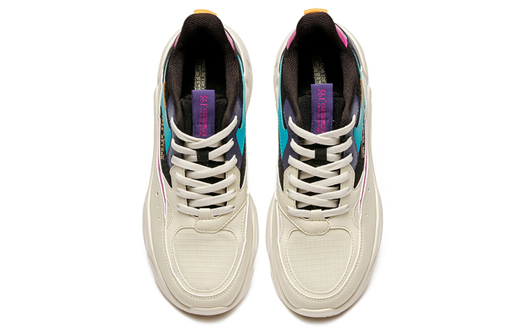 361° NFO Casual Shoes Women's Low-Top Beige/Black
