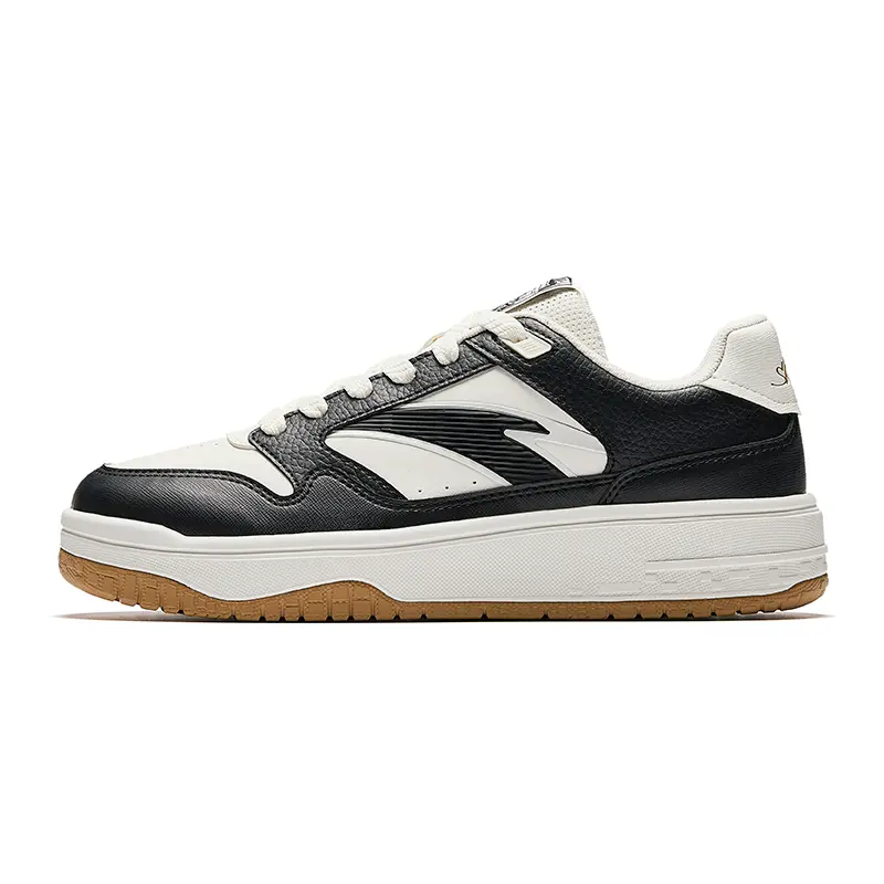 Anta Street Rebel 3 Low top Skateboard Shoes Men's White Black