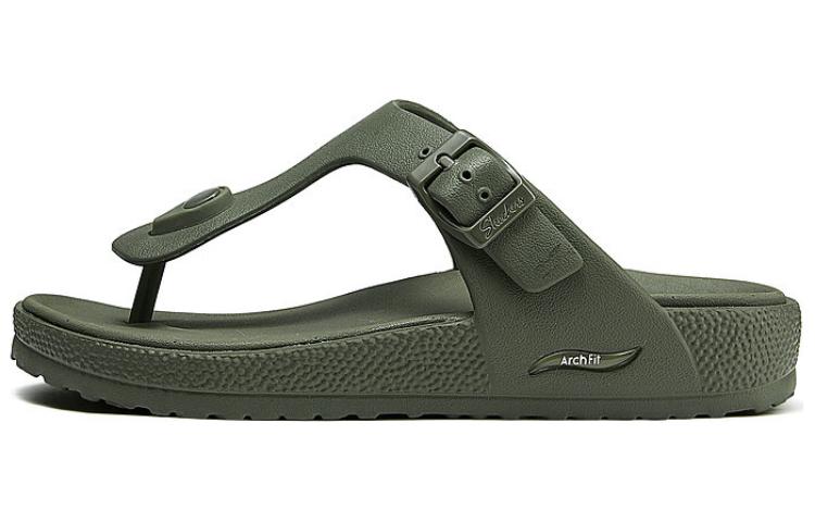 Skechers Foamies Arch Fit Cali Breeze 2.0 'Olive Green' Women's