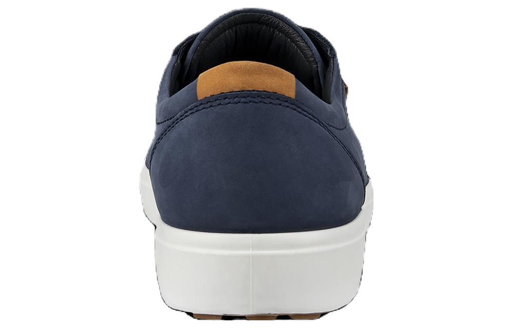 Ecco Soft 7 Low Top Skateboard Shoes Men's Blue