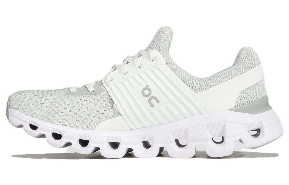 On Running Cloudswift Glacier Grey White Women's