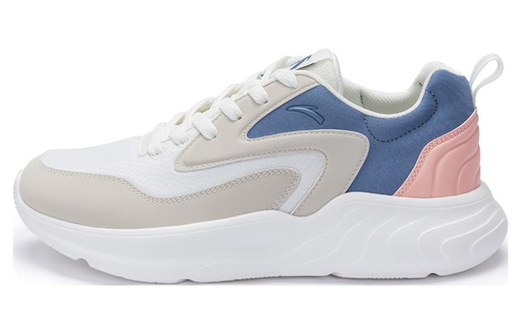 Anta Low-Top Casual Shoes Women's White Blue