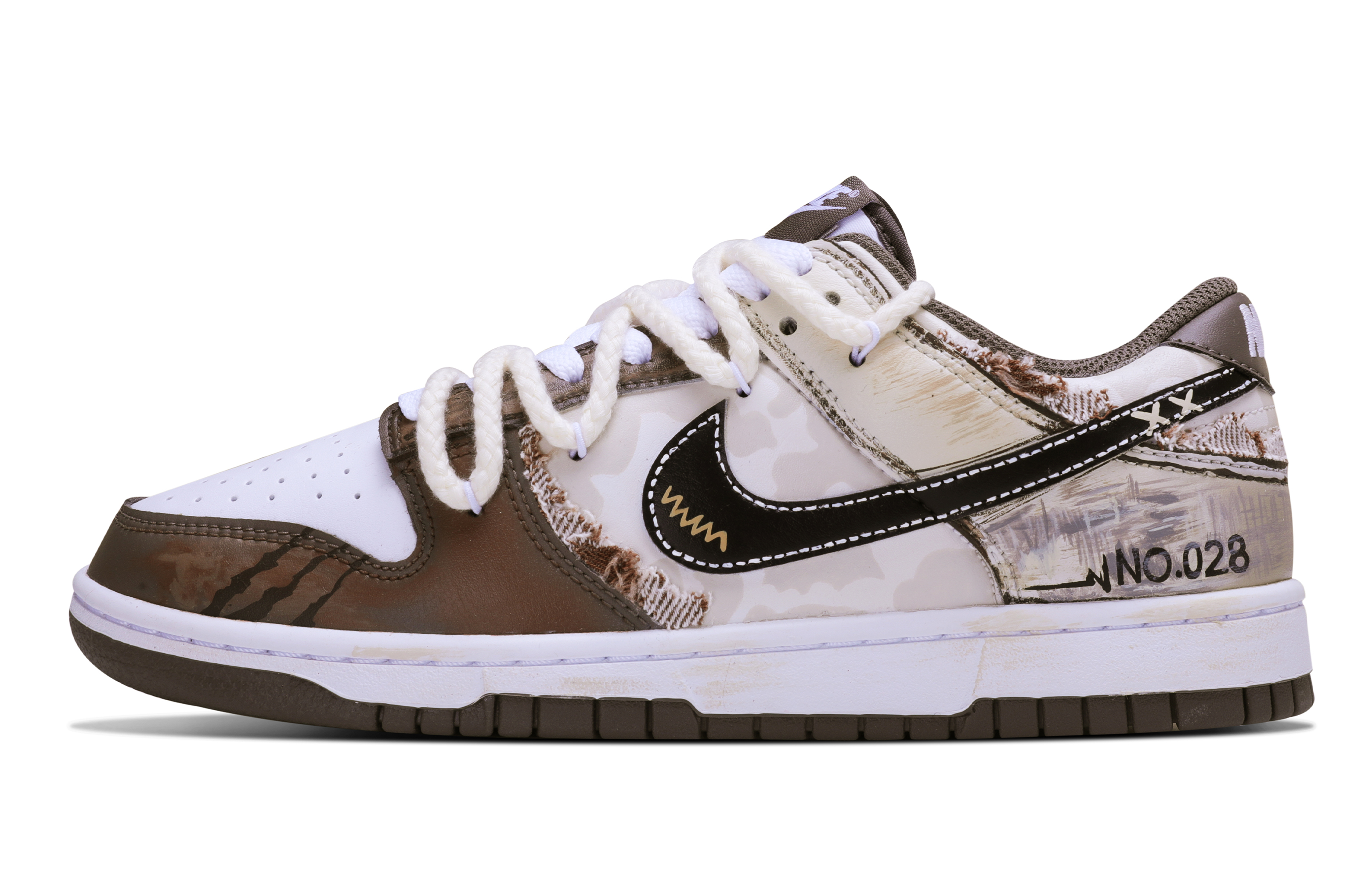 Nike Dunk Slip Resistant Abrasion Resistant Low top Skateboard Shoes Men's