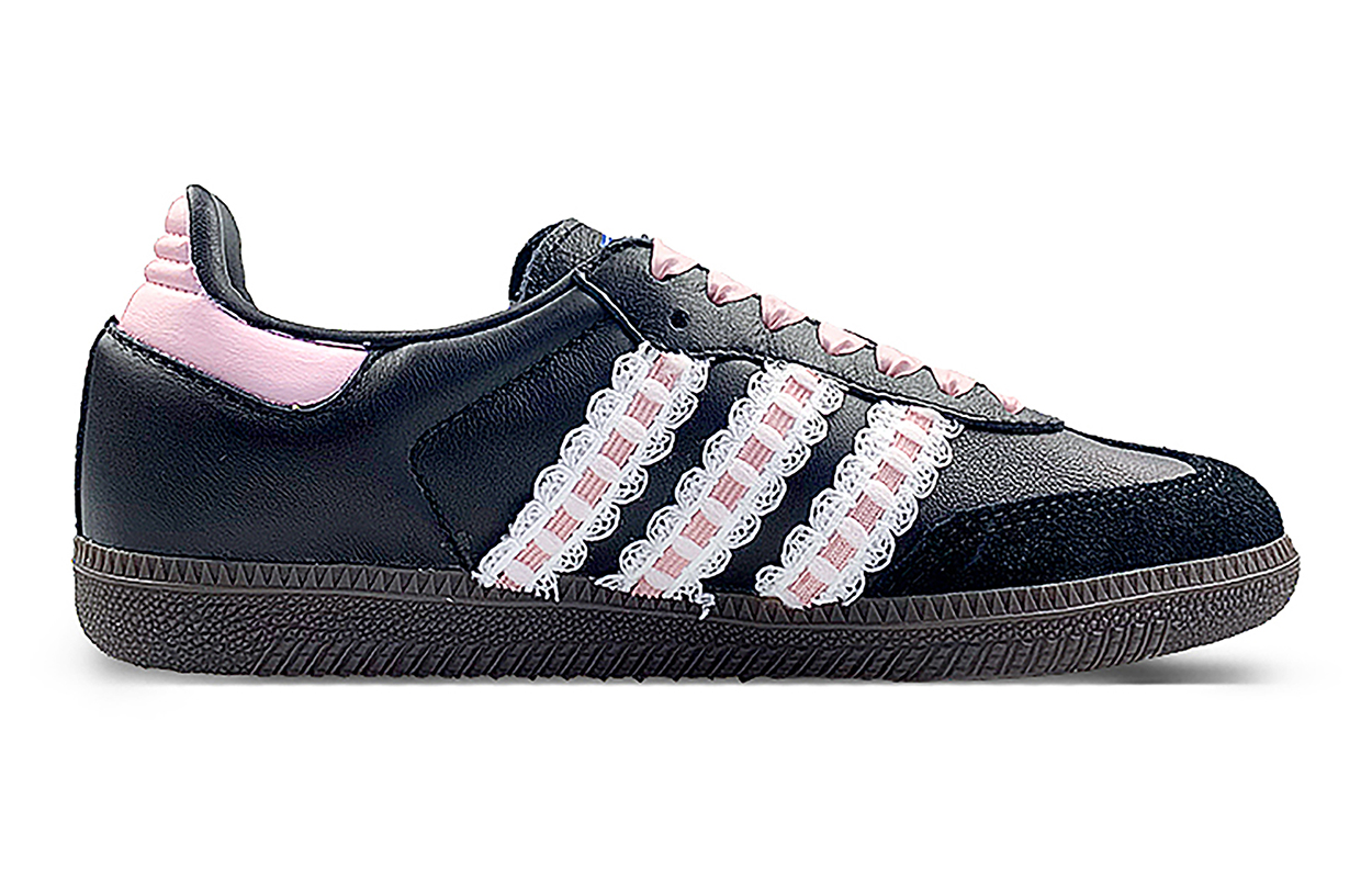 Adidas Originals SAMBA OG Abrasion Resistant Low Top Skateboard Shoes Unisex Black Pink купить в интернет-магазине Yoocart с быстрой доставкой по России.