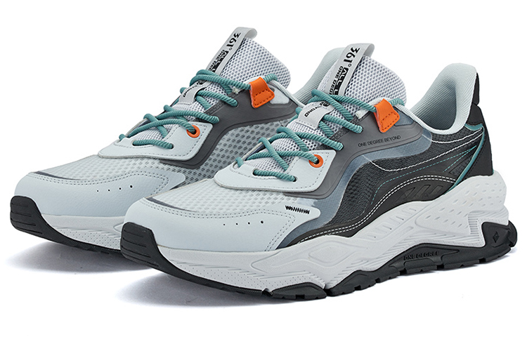 361° Anti Slip Wear Resistant Low Top Casual Shoes Men's Gray Black купить в интернет-магазине Yoocart с быстрой доставкой по России.