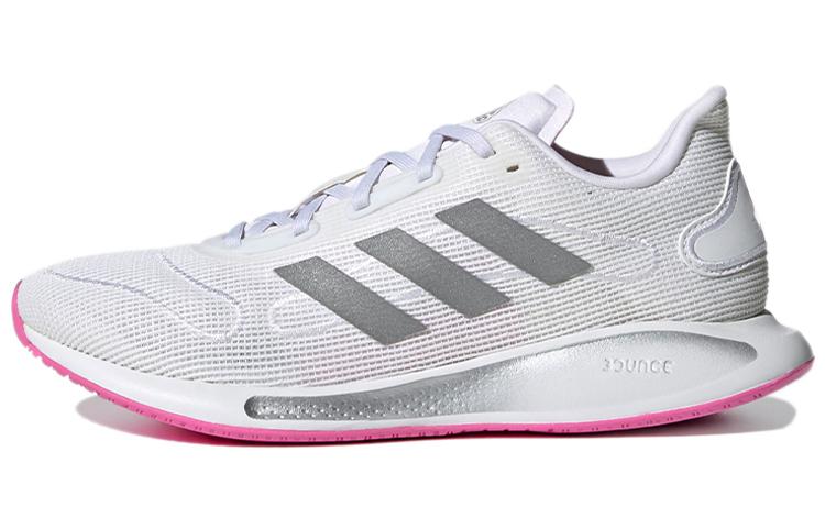 Adidas Galaxar Run Shoes White/Silver Women's