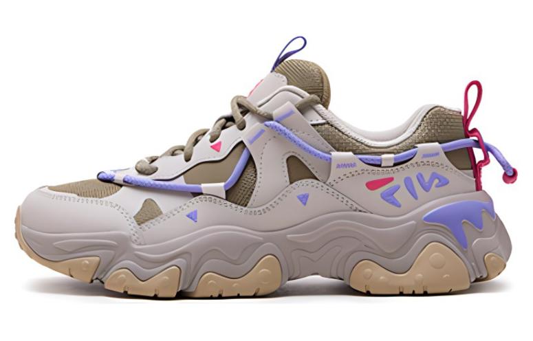 FILA FLUID 5 Low-Top Casual Shoes Women's Green Silver
