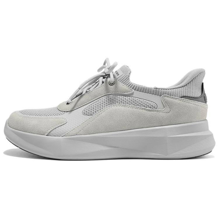 Skechers Slip ins Abrasion Resistant Low Top Casual Shoes Men's Gray