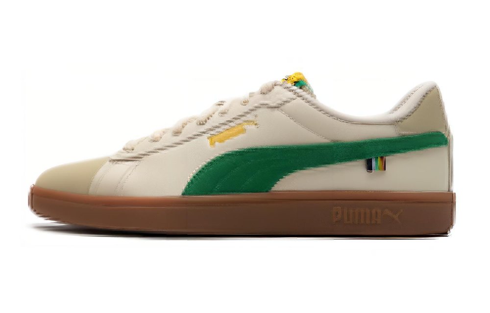 PUMA Smash 3.0 Football24 'Beige Green Gum'