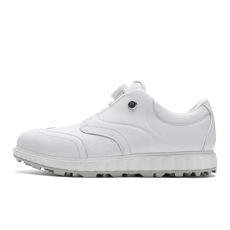 FILA NOBLE Cushioning Lightweight Low Top Golf Shoes Men's FILA White