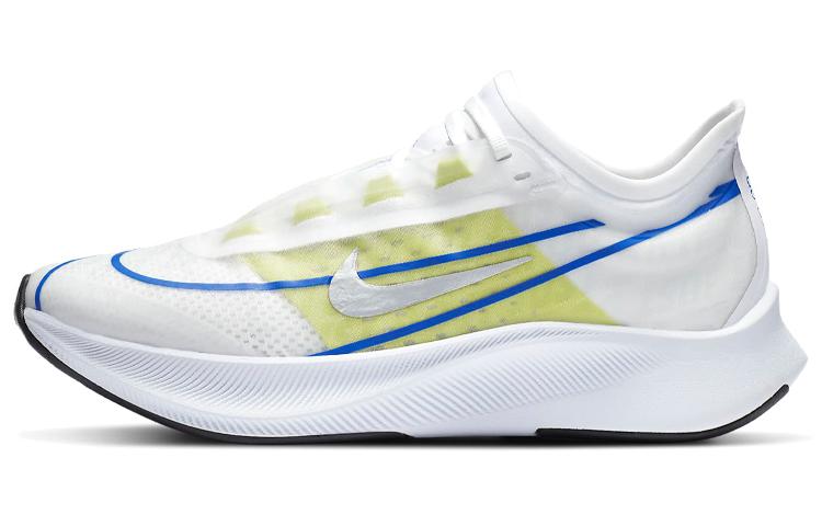 Nike Zoom Fly 3 'White Silver Blue Lime' Women's