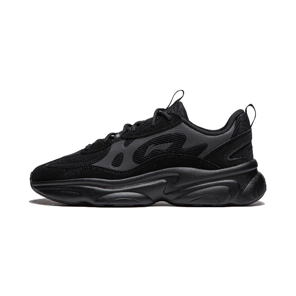 LiNing Milk Coconut 2.0 Anti-Slip Wear-Resistant Low-Top Casual Shoes Women's Black