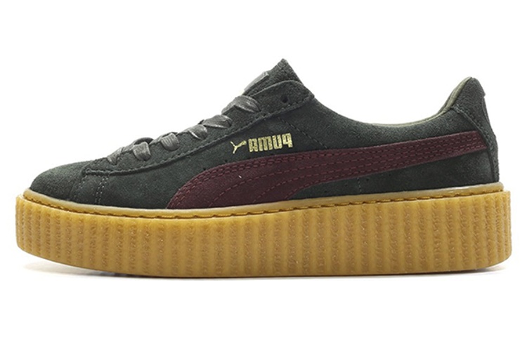 PUMA Creepers Rihanna Fenty Suede Green Women's