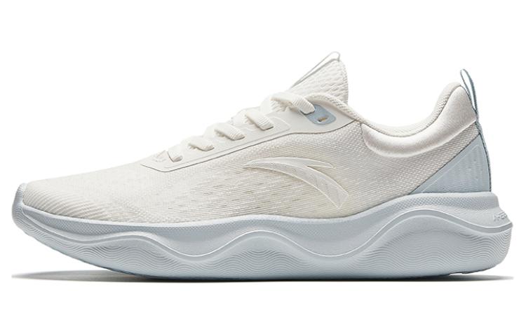 Anta Slip Resistant Abrasion Resistant Low top Training Shoes Women's White Blue