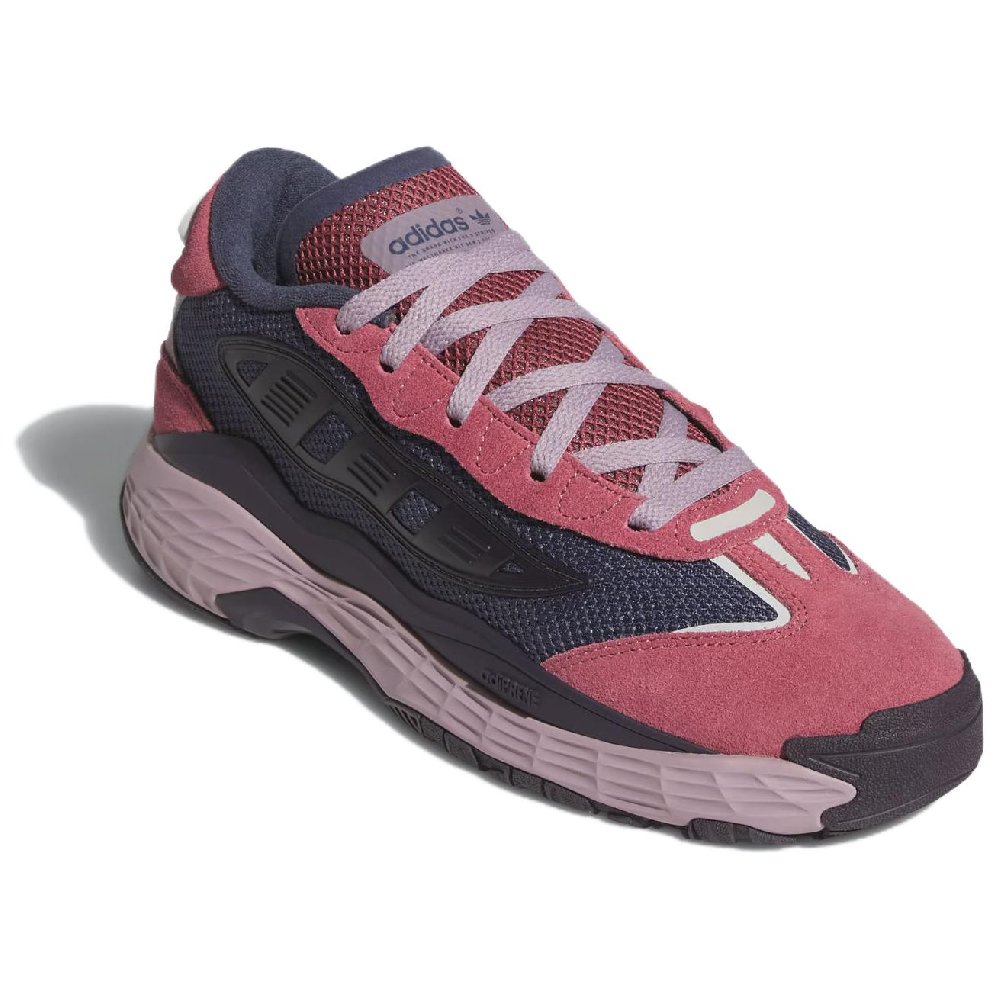 Adidas Originals Niteball III Anti Slip Wear Resistant Low Top Casual Shoes Unisex Red Black