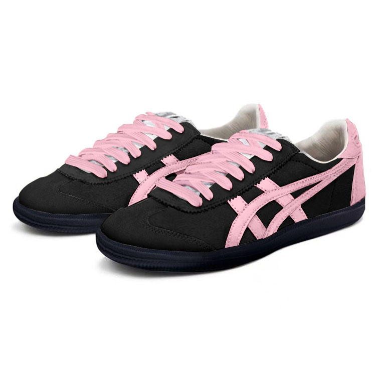 Onitsuka Tiger Tokuten Low Top Skateboard Shoes Unisex Pink Black