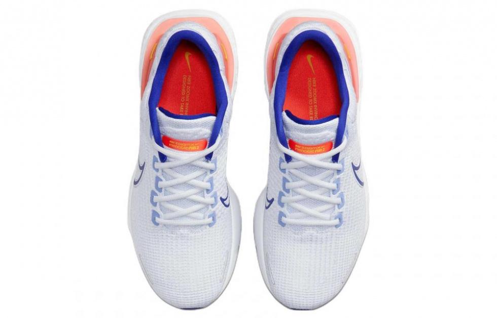 Nike ZoomX Invincible Run Flyknit 2 Football Grey Concord Bright Crimson