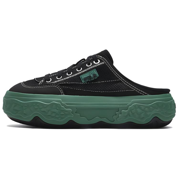 FILA ROCK Low Top Canvas Shoes Women's Black